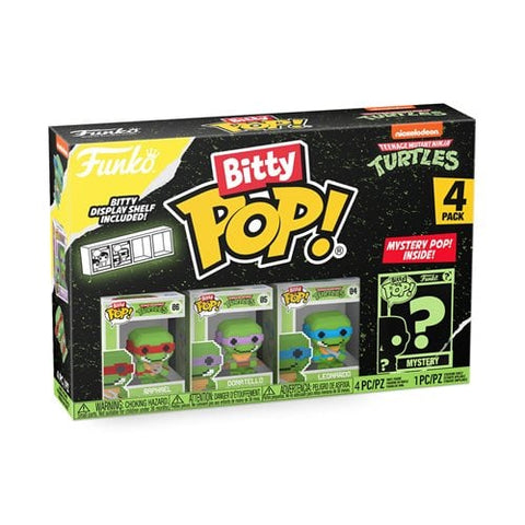 Funko Bitty Pop! Teenage Mutant Ninja Turtles 8-Bit Mini-Figure 4-Pack