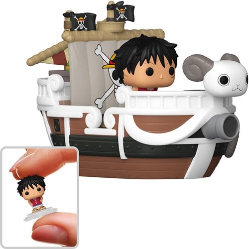 Funko Pop! Anime: One Piece - Bitty Pop Rides Monkey D. Luffy And The Going Merry