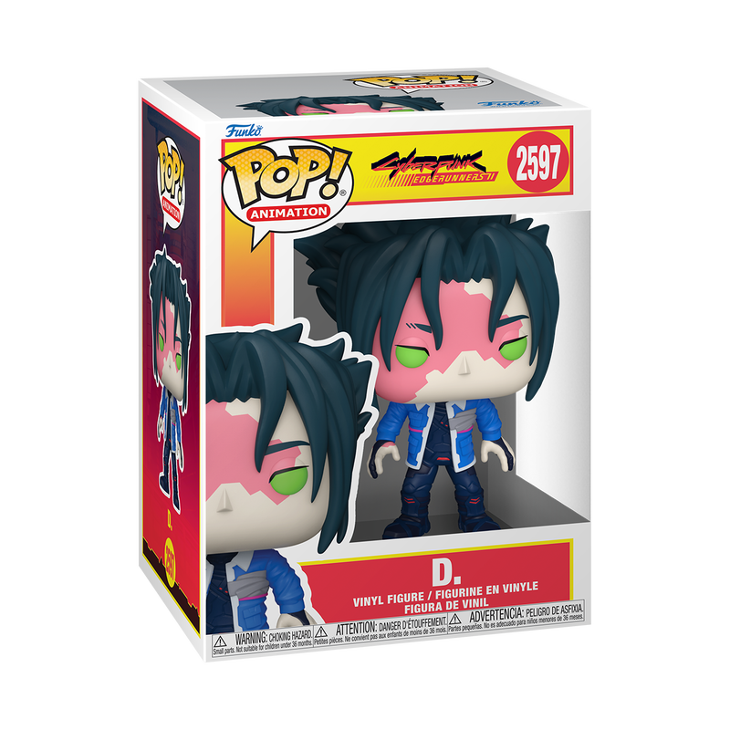 Funko Pop! Anime: Cyberpunk Edgerunners - Weak #2596 / D. #2597 / Roman #2598 / Talia #2599 / Avida #2600 *PREORDER*