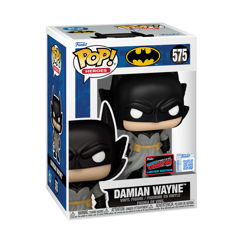 Funko Pop! DC - Damian Wayne #575 [2025 New York Comic Con NYCC Official Convention Exclusive] *PREORDER*