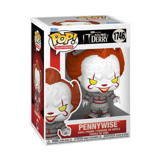 Funko Pop! Television: IT (Welcome To Derry) - Pennywise The Dancing Clown #1746