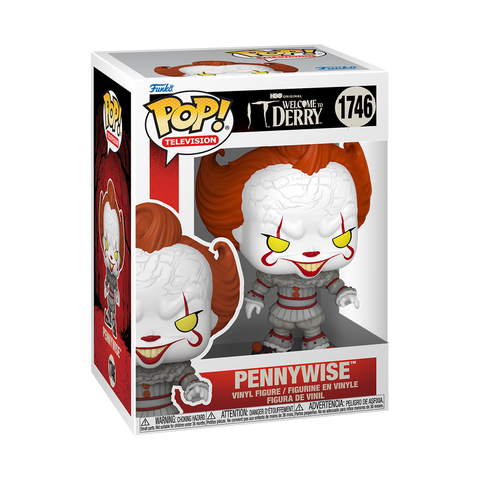 Funko Pop! Television: IT (Welcome To Derry) - Pennywise The Dancing Clown #1746 *PREORDER*