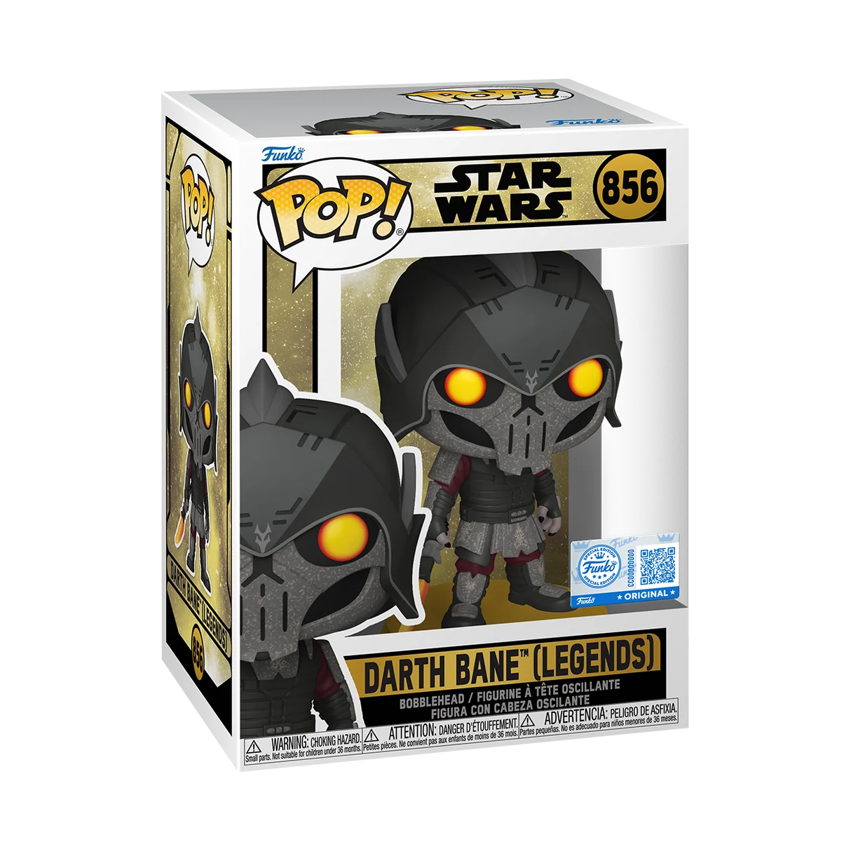 Funko Pop! Star Wars - Darth Bane (Legends) #856 [Funko Special Edition]