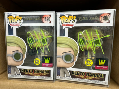 Funko Pop! Anime: Jujutsu Kaisen - Kento Nanami #1490 [MyPops Exclusive] **SIGNED BY DAVID VINCENT**