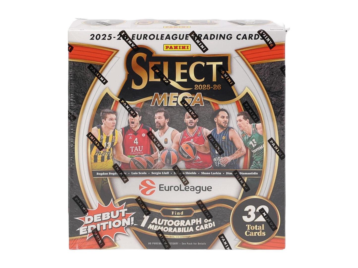 Panini: Select - 2025-26 Euroleague Basketball Debut Edition Mega Hobby Box