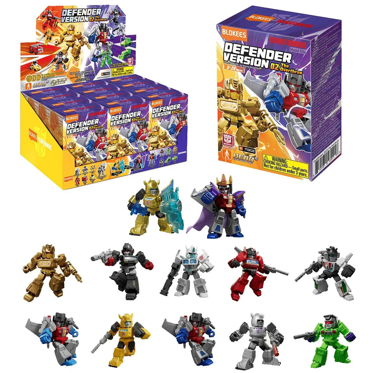 Blokees: Transformers - Galaxy Version Defender Wave 2 Blind Box