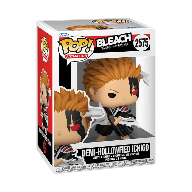 Funko Pop! Anime: Bleach (Thousand-Year Blood War) - Demi-Hollowfied Ichigo / Absolute Bankai Hitsugaya / Kenpachi (Bankai) / Jugram Haschwalth / Premium! Yoruichi / Yhwach *PREORDER*