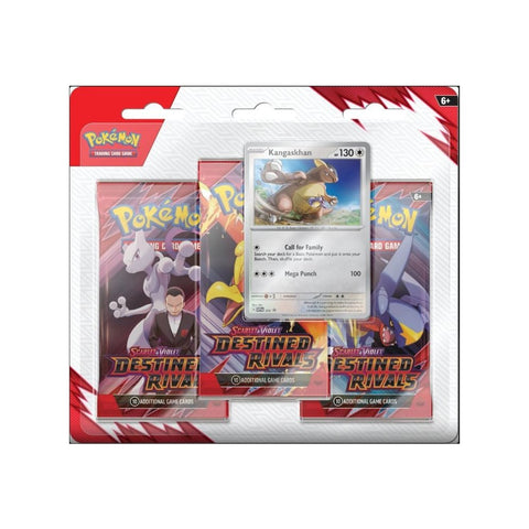 Pokemon TCG: Scarlet & Violet - Destined Rivals Single 3pc Blister Pack *PREORDER*