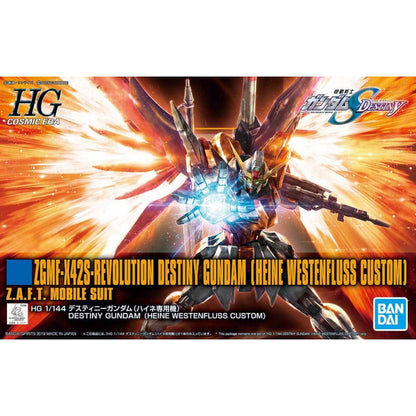 Bandai: Gunpla - Destiny Gundam (Heine Westenfluss Custom) [HGCE] 1/144 Model Kit *PREORDER*