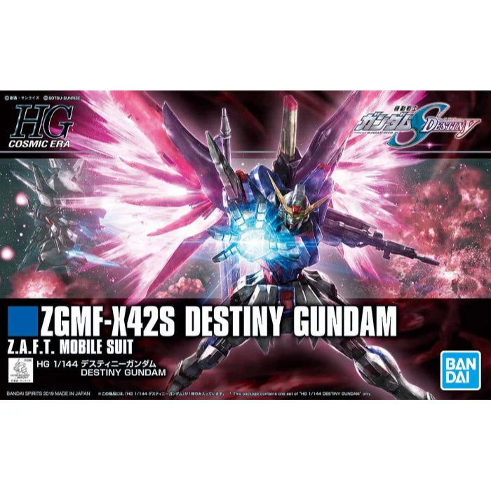 Bandai: Gunpla - Destiny Gundam [HGCE] 1/144 Model Kit *PREORDER*