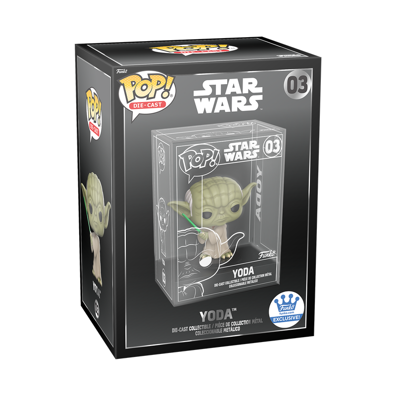 Funko Pop! Star Wars - Yoda (Die-Cast) #03 [Funko Shop Exclusive] *PREORDER*