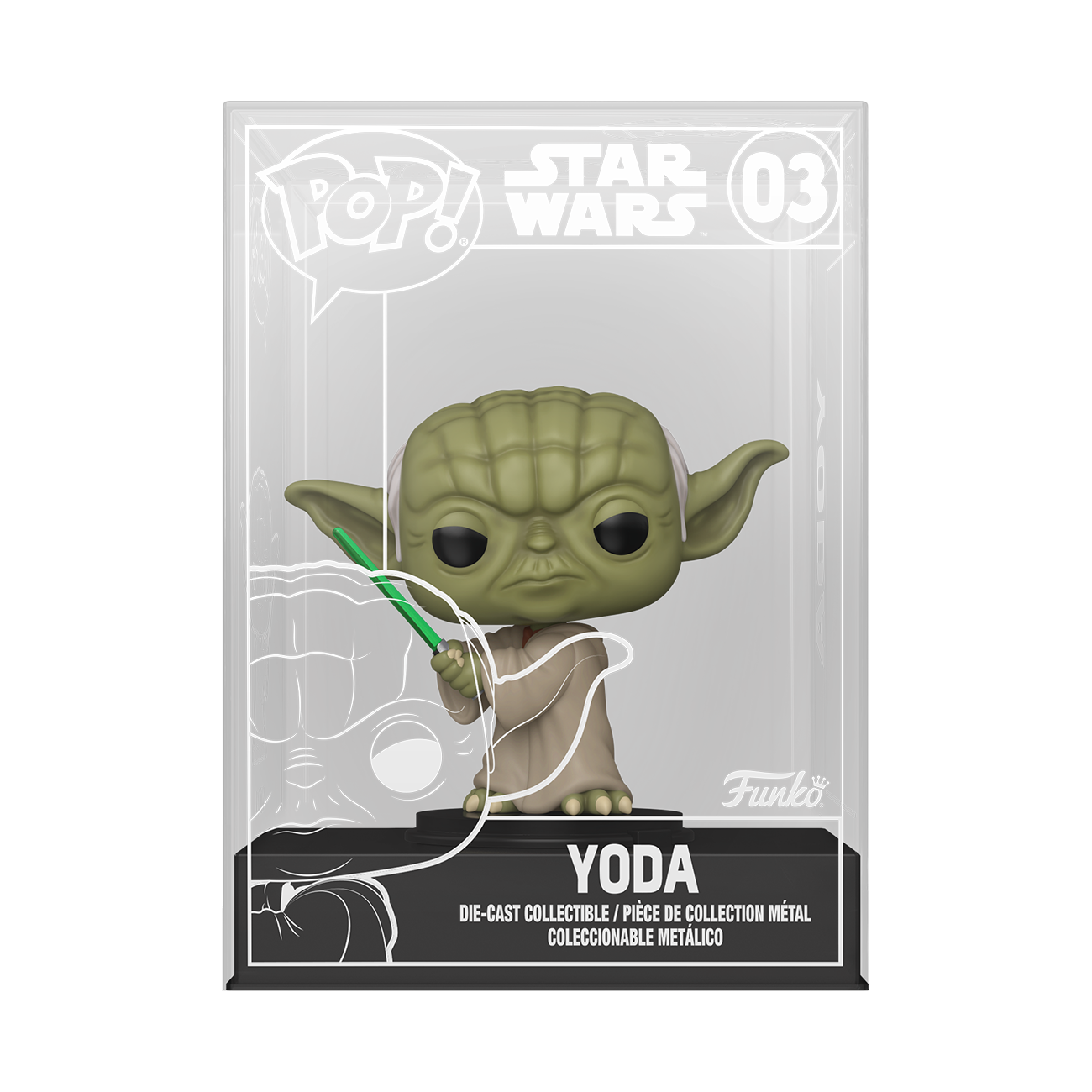 Funko Pop! Star Wars - Yoda (Die-Cast) #03 [Funko Shop Exclusive] *PREORDER*