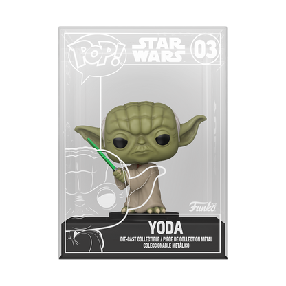Funko Pop! Star Wars - Yoda (Die-Cast) #03 [Funko Shop Exclusive] *PREORDER*