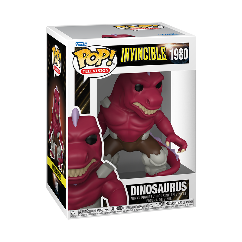 Funko Pop! Animation: Invincible - Dinosaurus / Thragg / Conquest (Bloody) *PREORDER*