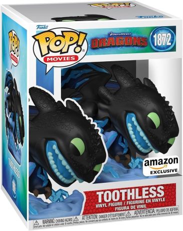 Funko Pop! Movies: How to Train Your Dragon - Toothless #1872 [Amazon Exclusive]