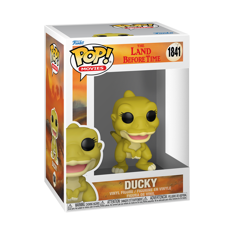 Funko Pop! Movies: The Land Before Time - Ducky / Cera / Littlefoot / Littlefoot with Treestar