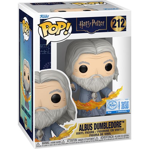 Funko Pop! Movies: Harry Potter - Albus Dumbledore (Flame) #212 [Funko Special Edition]