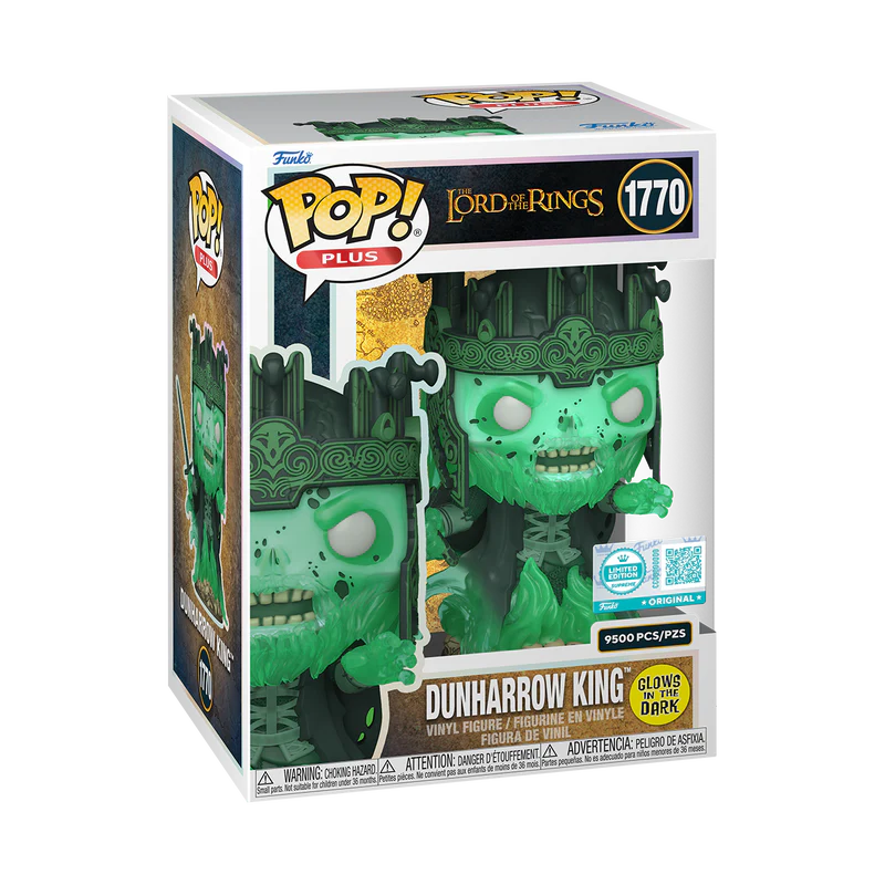 Funko Pop! Movies: Lord Of The Rings (LOTR) - Plus! Dunharrow King #1770 [Limited 9,500pcs - Glow-In-The-Dark (GITD)] *PREORDER*