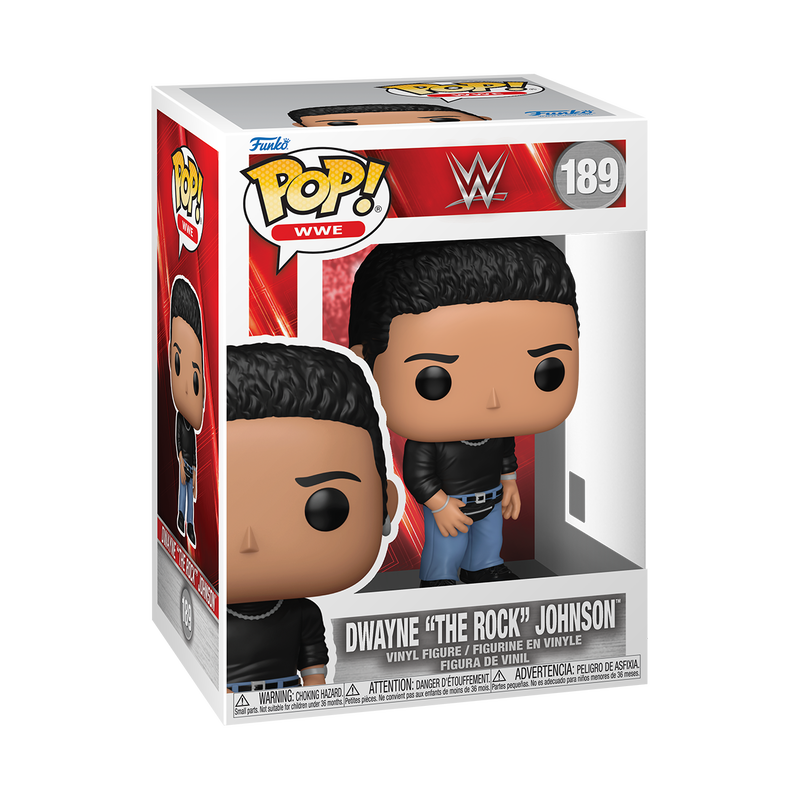 Funko Pop! Sports: WWE - Eric Bischoff / Lita / Dwayne "The Rock" Johnson / "Stone Cold" Steve Austin / Jimmy Hart / Triple H