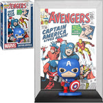 FUNKO POP! MARVEL THE AVENGERS #4 (1963) Captain America #27 Comic Cover with Case