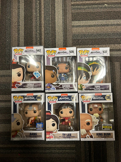 Funko Pop! Avatar: The Last Airbender - Lot 2/2 **WEB ONLY**