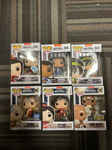 Funko Pop! Avatar: The Last Airbender - Lot 2/2 **WEB ONLY**
