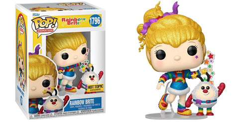 Funko Pop! Animation: Rainbow Brite - Rainbow Brite (Glitter) #1796 [Hot Topic Exclusive]