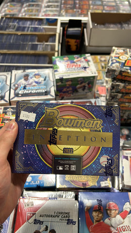 Topps 2022 Bowman Inception Baseball Hobby Box