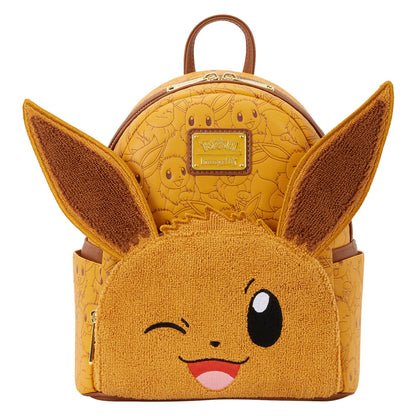 Loungefly: Pokemon - Eevee Textured Mini Cosplay Backpack