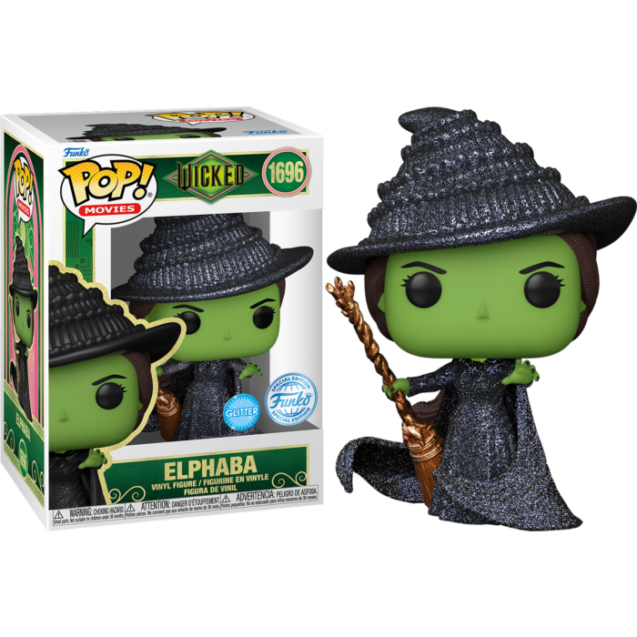 Funko Pop! Movies: Wicked - Elphaba (Glitter) #1696 [Special Edition]