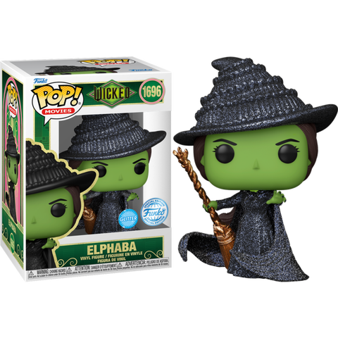 Funko Pop! Movies: Wicked - Elphaba (Glitter) #1696 [Special Edition]