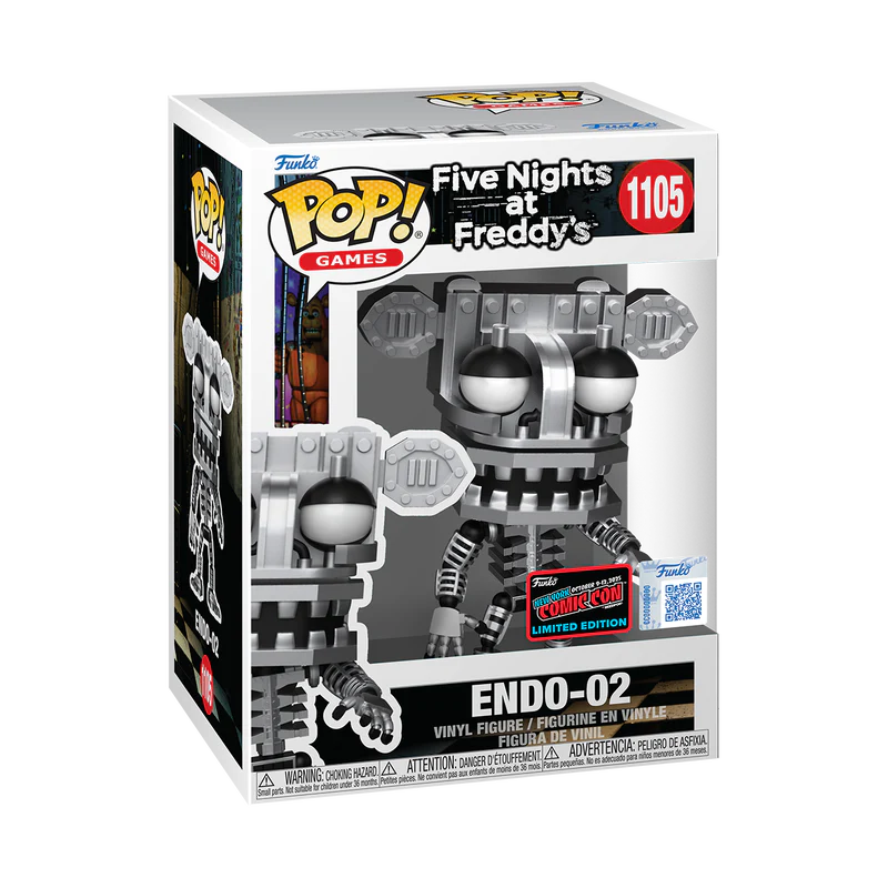 Funko Pop! Games: Five Nights At Freddy's - Endo-02 #1105 [2025 New York Comic Con NYCC Official Convention Exclusive] *PREORDER*