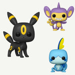 Funko Pop! Games: Pokemon - Umbreon #948 / Aipom #947 / Sobble #949