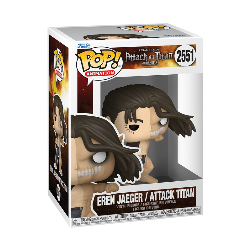 Funko Pop! Anime: Attack On Titan - Eren & Attack / Reiner & Armored / Zeke & Beast / Annie & Female *PREORDER*