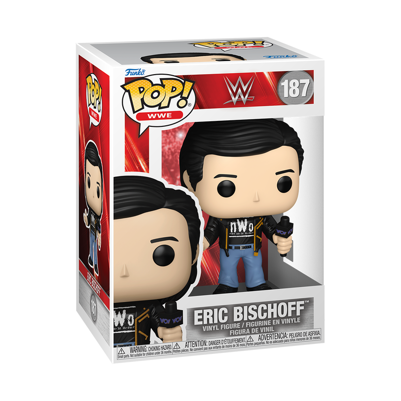 Funko Pop! Sports: WWE - Eric Bischoff / Lita / Dwayne "The Rock" Johnson / "Stone Cold" Steve Austin / Jimmy Hart / Triple H
