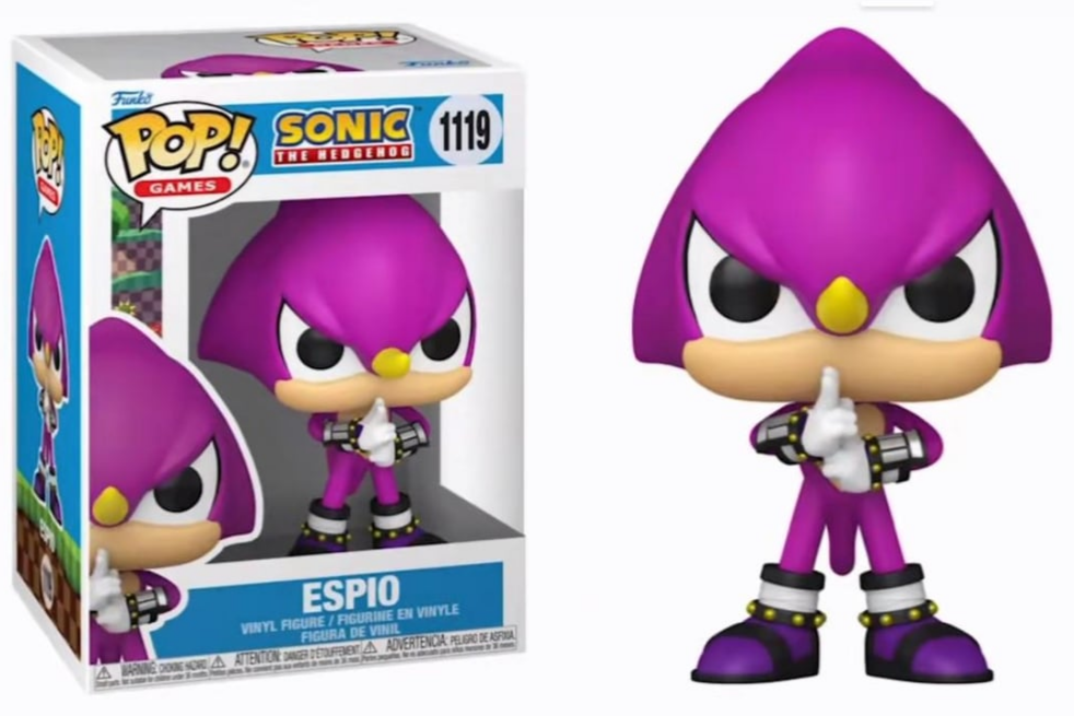 Funko Pop! Games: Sonic The Hedgehog - Jet / Blaze / Neo Metal Sonic / Espio