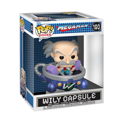 Funko Pop! Games: Megaman / Megaman X - Ride! Wily Capsule #180 / X #1280 / Zero #1281 / Proto Man #1282 *PREORDER*