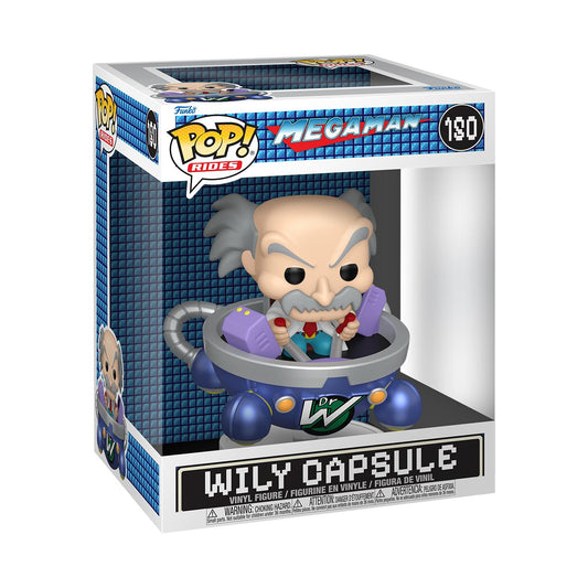 Funko Pop! Games: Megaman / Megaman X - Ride! Wily Capsule #180 / X #1280 / Zero #1281 / Proto Man #1282 *PREORDER*