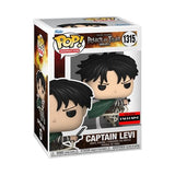 Funko Pop! ANIMATION ATTACK ON TITAN CAPTAIN LEVI ACKERMAN #1315 [AAA EXCLUSIVE]