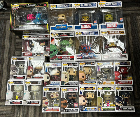 Funko Pop! Marvel **WEB ONLY**