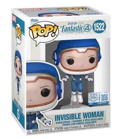 Funko Pop! Marvel: Fantastic Four (First Steps) - Mr. Fantastic / Human Torch / Invisible Woman /  The Thing [Funko Special Edition] *PREORDER*