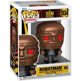 Funko Pop! DC: Doom Patrol - Robotman / Negative Man / Mr. Nobody [GITD]