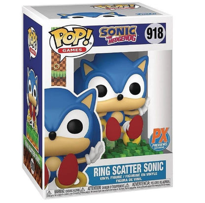 Funko Pop! Sonic the Hedgehog Ring Scattter Sonic #918