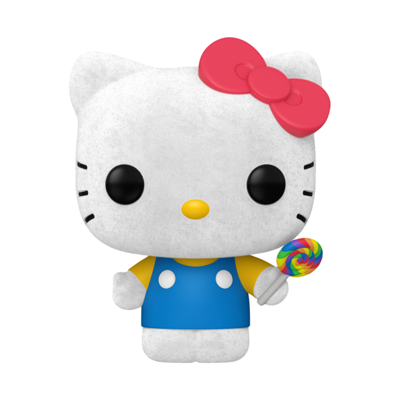 Funko Pop! Sanrio - Hello Kitty with Lollipop (Flocked) #106 [It's Sugar Exclusive] *PREORDER*