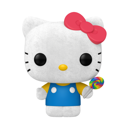 Funko Pop! Sanrio - Hello Kitty with Lollipop (Flocked) #106 [It's Sugar Exclusive] *PREORDER*