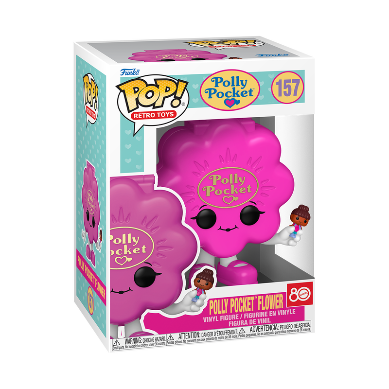 Funko Pop! Retro Toys: Polly Pocket - Polly Pocket Flower #157 / Polly Pocket Heart #158 *PREORDER*