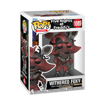 Funko Pop! Games: Five Nights At Freddy's (FNAF) - Withered Bonnie / Withered Chica / Withered Foxy / Withered Freddy