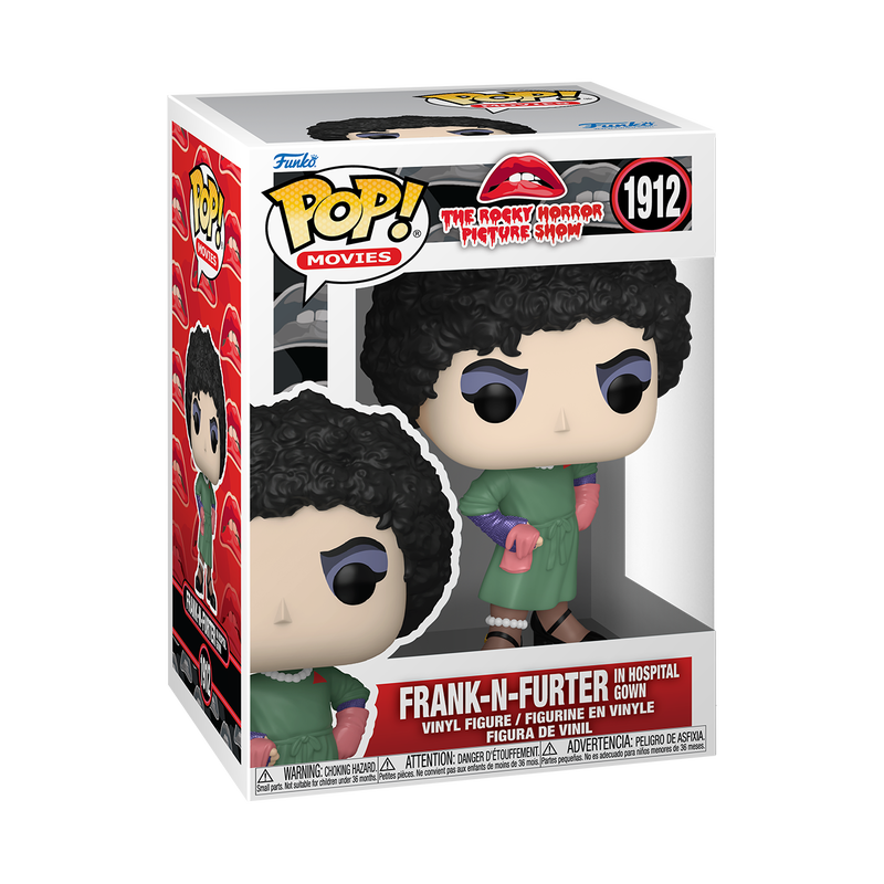 Funko Pop! Movies: The Rocky Horror Picture Show - Eddie / Frank-N-Furter (In Hospital Gown) / Magenta / RIff Raff / Frank-N-Furter (Premium) / Columbia