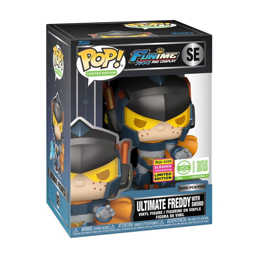 Funko Pop! Funime and Cosplay: Ultimate Freddy with Sword (SE) [2026 Summer Convention - Limited Edition 5,000 PCS]