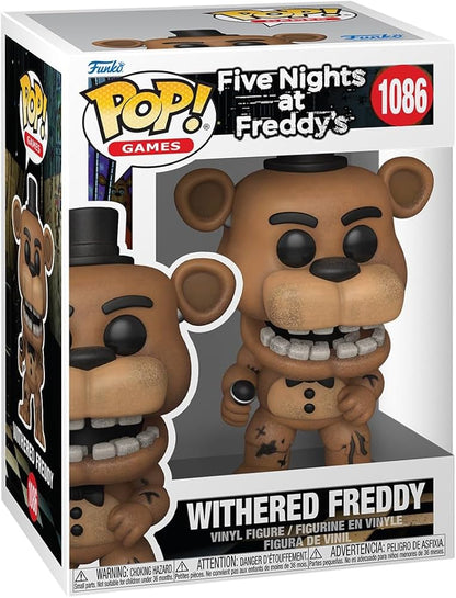 Funko Pop! Games: Five Nights At Freddy's (FNAF) - Withered Bonnie / Withered Chica / Withered Foxy / Withered Freddy